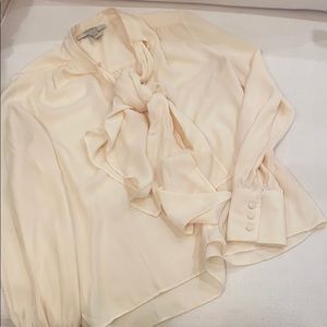Forever 21 cream color blouse